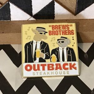 Outback “Brews Brothers” pin